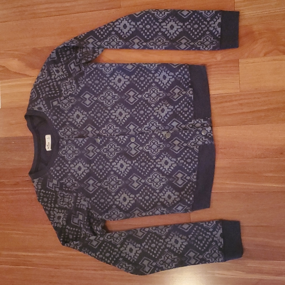Hollister sweater.